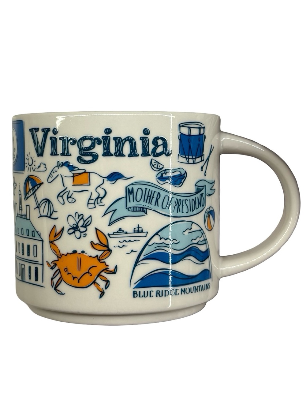 Starbucks Been There Series BTS Virginia Mug 14 oz Blue Ridge Monticello 2021